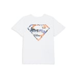 Official DC Comics Original Floral Superman Kids' T-Shirt