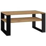 Table basse moderne 1P ARTISAN NOIR