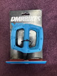 (C) DMR V6 Pedals 9/16'' Plastic Platform - Blue