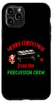 Coque pour iPhone 11 Pro Joyeux Noël de la part du musicien Xylophone Crew Band