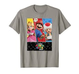 The Super Mario Bros. Movie Mushroom Kingdom Trio Panels T-Shirt