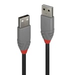 PRENDELUZ Câble d'extension USB type A 2.0 mâle vers mâle 0,5 m, compatible avec ordinateur portable, disque dur, appareil photo, moniteur, etc