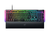 Razer BlackWidow V4 - Clavier Gaming Mécanique Chroma RGB (Switches Mécaniques Verts, 6 Touches Macros Dédiées, Touches ABS à Double Injection) FR-Layout | Noir