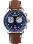 Zeppelin 8684-3 Mens Watch LZ127 Graf Zeppelin Chronograph 40mm 5ATM