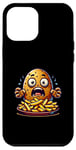 Coque pour iPhone 13 Pro Max Pomme de Terre Surprise avec Frites