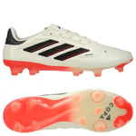 adidas Copa Pure 2 Elite FG Solar Energy - Hvit/Sort/Rød - Gress (FG), størrelse 44