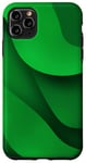 Coque pour iPhone 11 Pro Max Design esthétique minimaliste abstrait vert