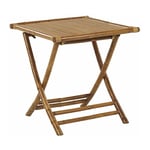 Beliani - Petite Table de Jardin Bistrot Pliante 70 x 70 cm Facile à Ranger et Légère Idéale pour Jardin ou Terrasse Moderne