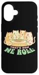 Coque pour iPhone 16 Chats amateurs de sushis kawaii drôle That's How We Roll Pastel