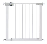 SecureTech Metal Gate, Pressure Fit Safety Gate, Baby Gate for Stairs