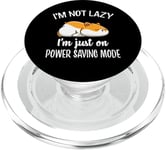 Funny Not Lazy Power Saving Napping Hamster Lover PopSockets PopGrip pour MagSafe