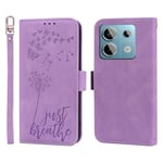 Cicili Etui Coque Compatible avec Xiaomi Redmi Note 13 Pro 6.67" Étui Antichoc Cuir PU Portefeuille Protection Fente pour Carte et Fonction Support Fermeture Magnétique Pochette Housse - Violet