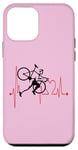 Coque pour iPhone 12 mini Cyclocross My Heartbeat Bike Racing Vélo Amateurs de cyclisme