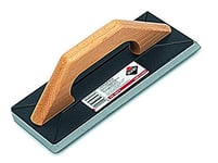 RUBI | Talochon Caoutchouc pour Joints Massif SUPERPRO | Manche en Bois Ergonomique | Idéale pour le Remplissage des Joints jusqu'à 3 mm de large | Base en Caoutchouc Blanc Résistante à l'abrasion