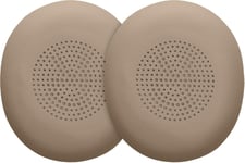 2X Coussinet Compatible avec Jabra Evolve 2 65 / Evolve 65 SE Coussinet - Coussinets en Mousse pour Casque Audio - Beige