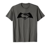 Batman v Superman Simple Black Logo T-Shirt