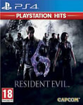 Resident Evil 6 PLAYSTATION Hits PS4 PLAYSTATION 4 Capcom