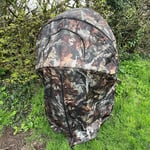 POP-UP 1 MAN HIDE CAMOUFLAGE STALKING HUNTING WILDLIFE PHOTOGRAPHY DECOYING TENT