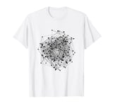 Abstract Art White Tshirt Graphic Tees for Men Graphic White T-Shirt