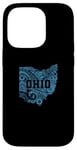 iPhone 14 Pro Ohio Pattern in Map USA America Case