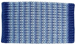 Dintex Coton Sensation-Tapis de Bain-Antidérapant-50 x 80 cm Bleu