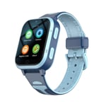 Kgg 4G Kids Smart Watch Rom 8Gb Videopuhelu Puhelin Kello Soita Takaisin Monitor Herätyskello Puhelin Android Watch Lasten Älykello._blue watch