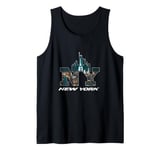 New York City Skyline | New York Statue of Liberty Tank Top