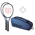 Wilson 2x Ultra 100UL V4.0 + Sac De Tennis