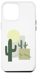 Coque pour iPhone 15 Pro Max Cactus et formes du monde naturel