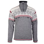 Dale of Norway Vail Weatherproof Men's Sweater Raspberrydarkcharcoa, Smoke/Raspberry/Off white/Dark charcoal/Light charcoal, XL