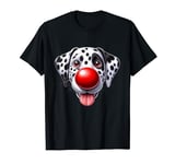 Red Nose Dog Funny Dalmatian Red Nose 2024 Kids Boys Girls T-Shirt