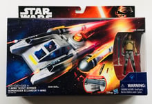 STAR WARS NEW REBELS SAGA Y-WING SCOUT BOMBER VEHICLE + KANAN JARRUS FIGURE MISB