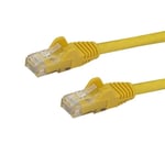 StarTech 5m CAT6 Ethernet Cable  10 Gigabit Snagless RJ45 650MHz 100W PoE Patch Cord  CAT 6 10GbE UTP Network Cable w/Strain Relief  Yellow  Fluke