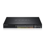 ZYXEL XGS2220-30HP, L3 ACCESS SWITCH, 400W POE, 16XPOE+/10XPOE++, 24X1G RJ45 2X10MG RJ45, 4X10G SFP+