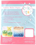 Cake Star White Wafer Paper, 178 x 142mm, 12 Sheets, 12 Count (Pack of 1) 