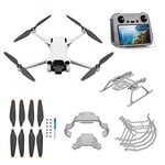 Ainiv Propeller Guard, Propeller Protector, Landing Gear, Replaceable Propellers, Screen Protector for DJI Mini 3 Pro - 5 Piece Set