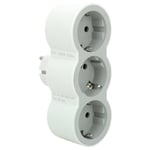 Bloc multiprises Legrand 694518/ 3 prises/ blanc et gris.