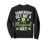 Funny Saint Patricks Day Irish Pride Shamrock Lucky Green Sweatshirt