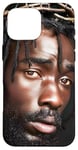 Coque pour iPhone 16 Pro Max Jésus Noir, Christianisme, Église, Christ, Jésus