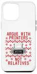 iPhone 12 Pro Max Ugly Christmas Printer, IT Technician, Computer Office Funny Case