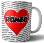 Romeo Mug Valentines Day Gift For Him Boyfriend Husband Partner Lover