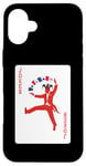 iPhone 16 Plus Joker Red Suits Playing Card Case