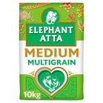 Elephant Atta Medium With Multigrain 10kg- Elephant Atta