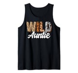 Wild Auntie Zoo Born Two be Wild B-day Safari Jungle Animal Tank Top