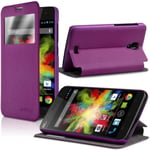 Housse Etui S-View Pour Wiko Bloom + Film