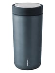 Stelton To-Go Click D. Steel, 0.4 L. Blå