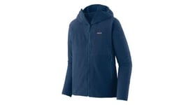 Veste softshell patagonia r1 techface hoody bleu