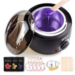 Electric Wax Pot Warmer Heater Hair Removal Kit Easy Painless Home Waxing