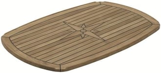 EuroDesign Bordsskiva Teak 93X60cm