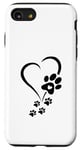 iPhone SE (2020) / 7 / 8 Dog Paw Heart Baby Dogs - Dog Paw Print Dog Paws Hearts Case